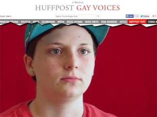 Destin Holmes sofre bullying desde que ingressou na escola Magnolia Junior High Foto: The Huffington Post / Reprodução