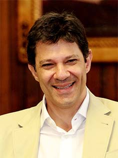Fernando Haddad, prefeito de São Paulo